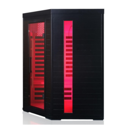 Черное изящное дерево инфракрасная сауна комната