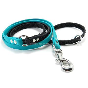 Customizable Multifunctional Super-grip Dog Leash with Round Tail Zinc Alloy Hook