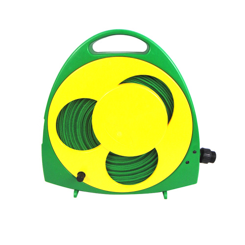 50ft Garden Hose Reel 50ft garden coil hose with nozzle Manufactory