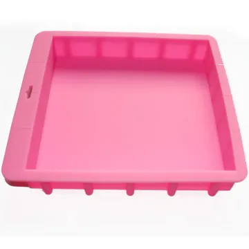 Large Loaf Square Soap Silicone Mold Swirling Making