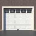 Residential overhead sectional garage doors