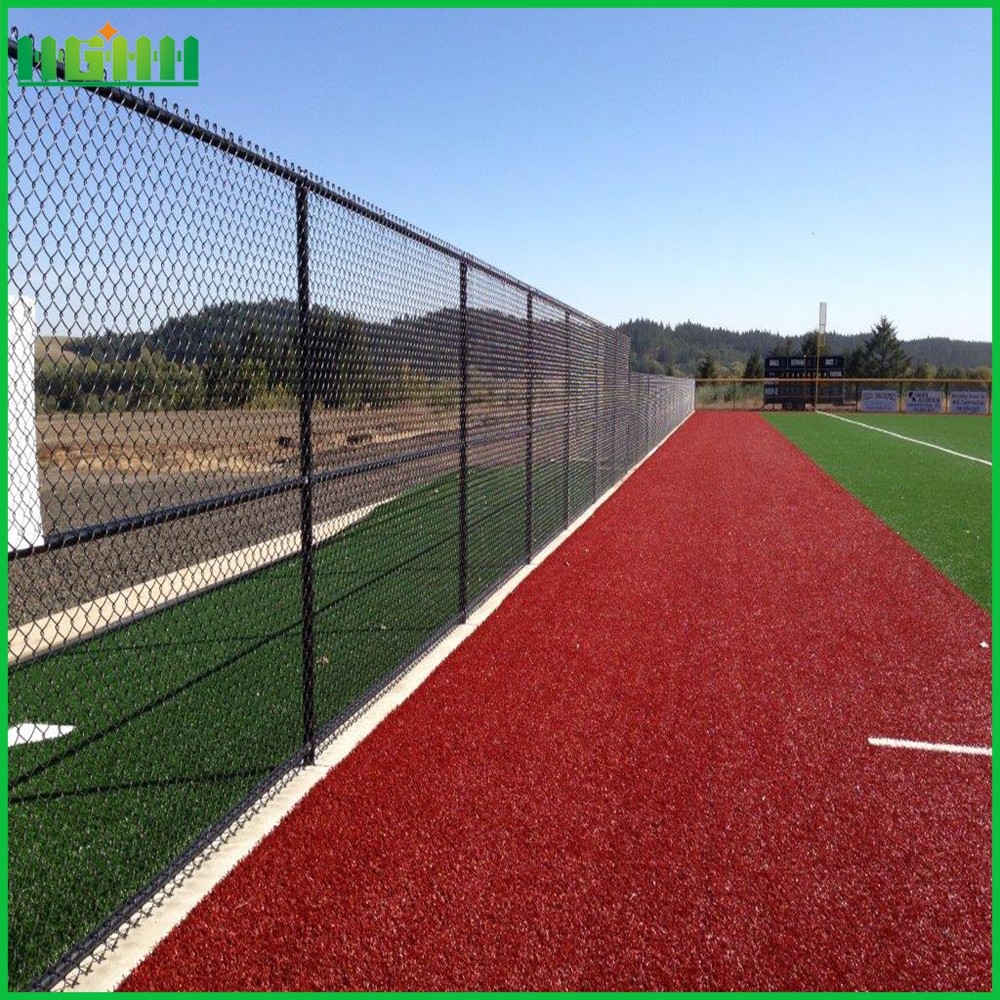 PVC Coated Chain Link Fence For Baseball Fields