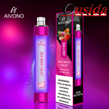 Aivono Aim Fire LED Light Disposable E Cigarette