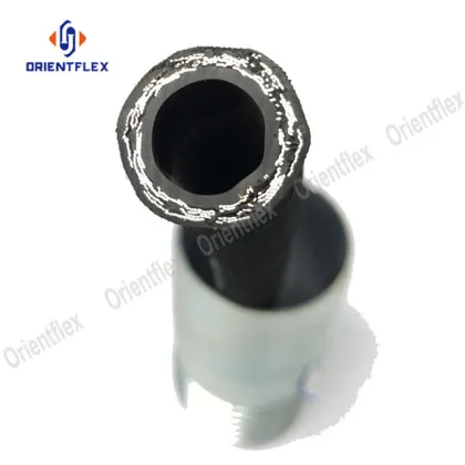 Steel wire braided flexible rubber hose