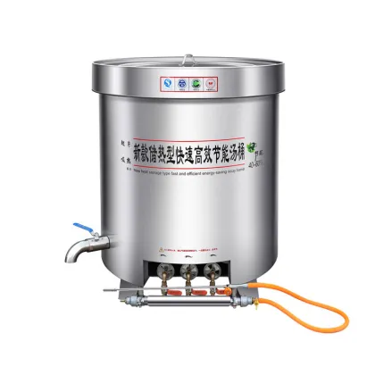 Factory Direct Large Industrial Porridge, Broth, and Soup Cooking Pot