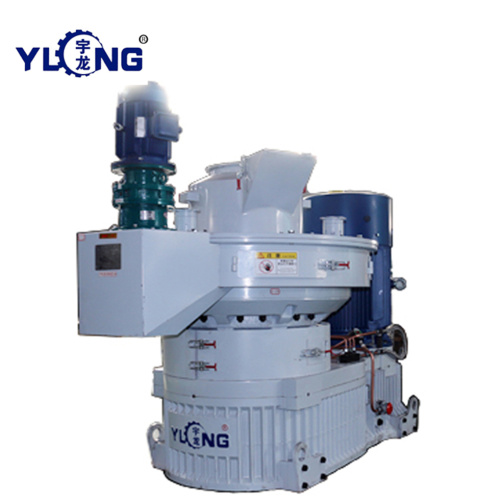 Wood Logs Sawdust Pellet Mill เครื่องจักร