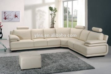 Shunde American style furniture leather lounge