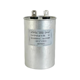 Three phase high-voltage AC filter capacitor