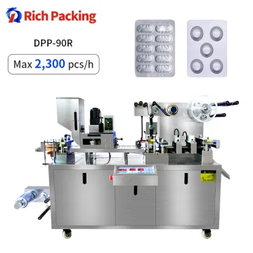 PVC Mini Blister Packing Machine for Capsules and Tablets