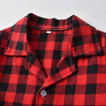 Pignale per bambini Red Black Plaid Christmas Style