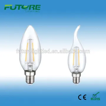 6w dimmable slim pull tail light bulbs and fluorescent filament light