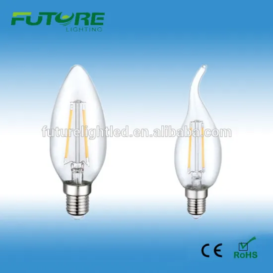6w dimmable slim pull tail light bulbs and fluorescent filament light