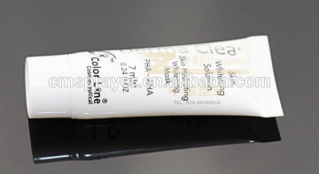 Plastic flat Tube for Cream Lotion cosmetic plastic tube