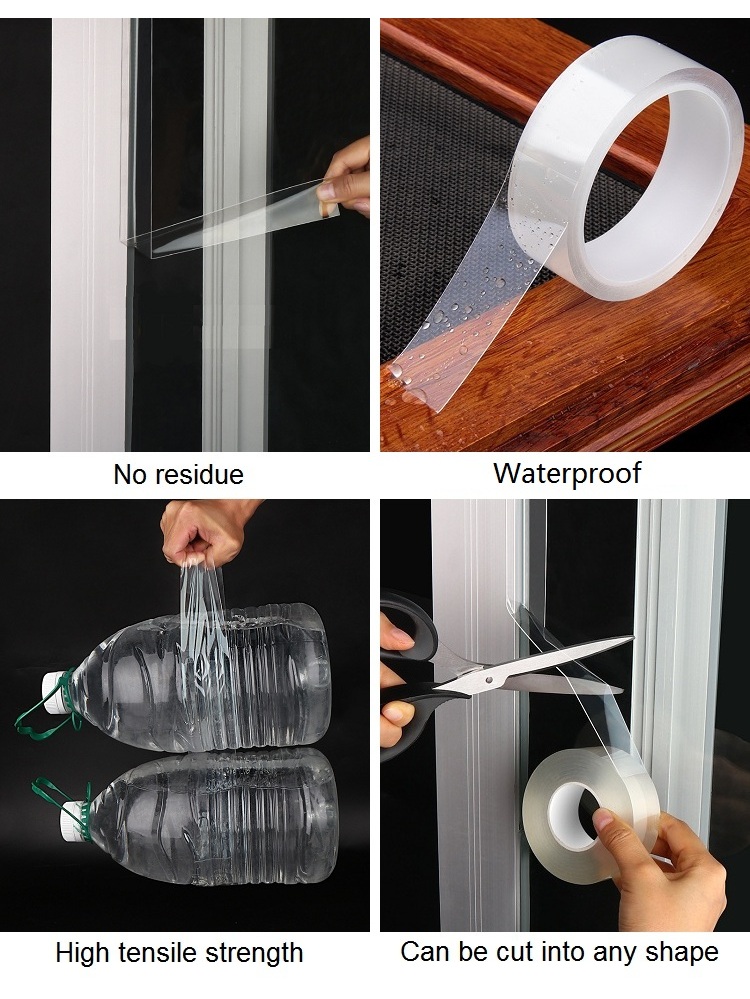 Waterproof transparent caulk tape for Kitchen Bathtub