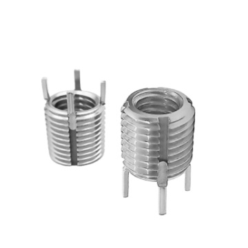 Industrial Key Locking Fasteners Carbon Steel M5 M6 M8 M10 Screw Thread Inserts Nut 10mm Length M12 Thread Size Industrial Use