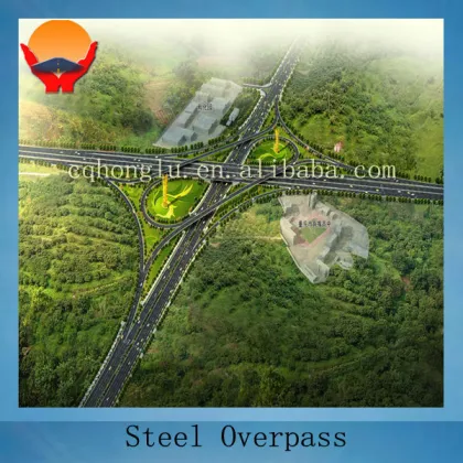 China best price steel bridge overpass