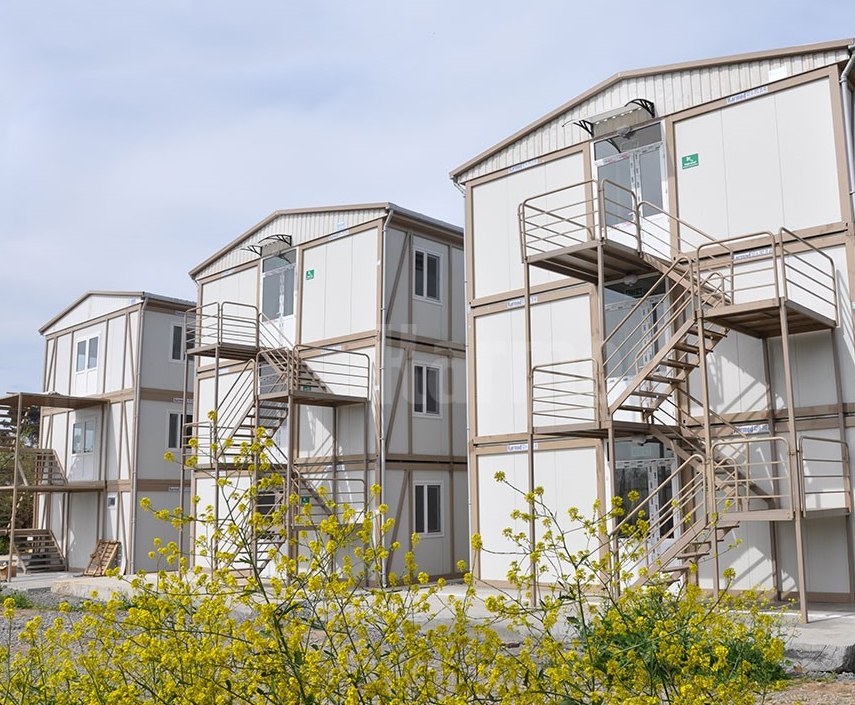 Bewegbaar en Camouflage Color Painted Container House