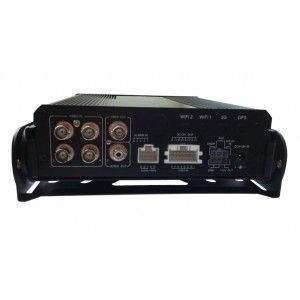 Mini D1 704 * 576 Resolution 4ch Video Input 25fps 3g Mobile Dvr With H.264 High Profile