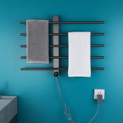 Smart Electric Towel Rack - Gun Grey Bathroom Heater