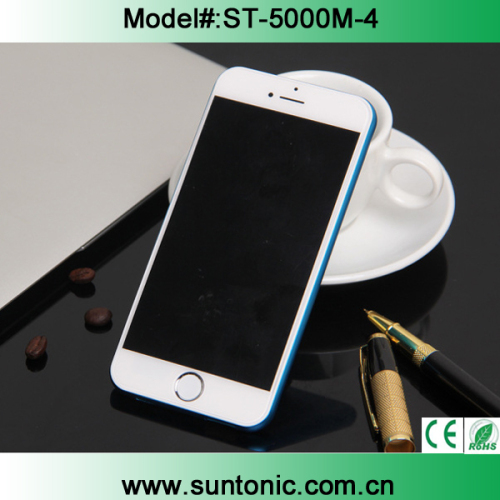 5000mAh Portable Power Bank, for iPhone6 Shape Power Bank