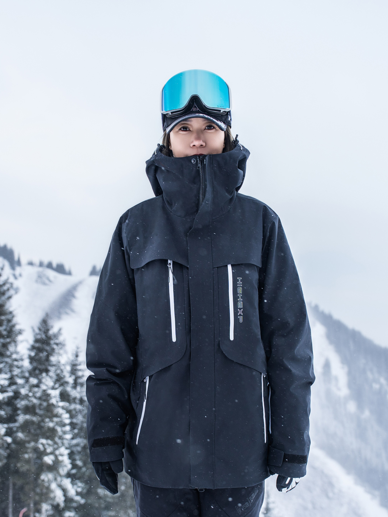 Snowboard Jacket Color blocking