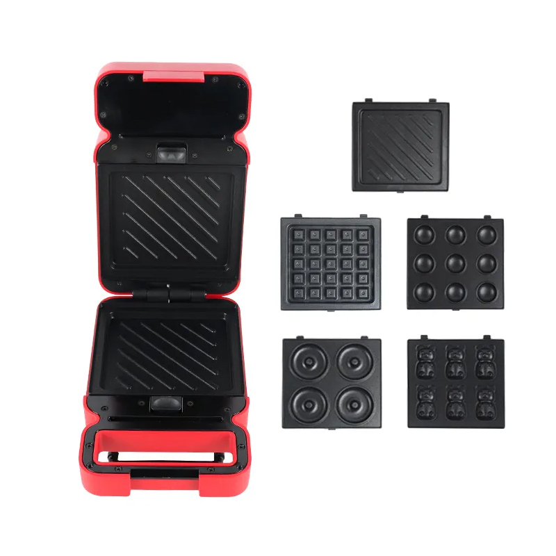 Mini Waffle Maker Detachable Breakfast Sandwich Maker Toaster Egg Toaster Commercial Baking Breakfast Pan Oven