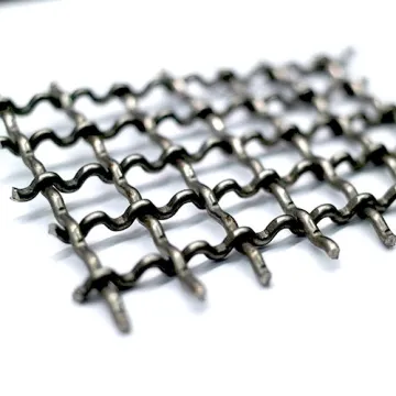 Crimped Stainless Steel Woven Mesh 5mm Decorative Crimped Wire Mesh