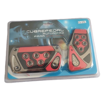 Non-Slip Racing Pedal Pads - 2pcs Car Truck Manual Transmission Set