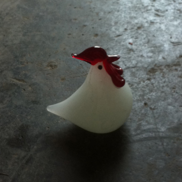 Glass Rooster/Paper Weight/Glass Ornaments/Glass Decoration
