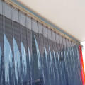 Folhas de cortina de porta de tira de plástico PVC transparente industrial