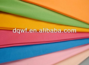 plain dyed polyester pongee fabric