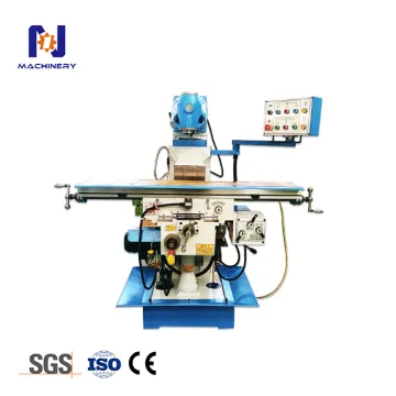 X6232 Universal Rotary Head Milling Machine with DRO for Vertical and Horizontal Milling