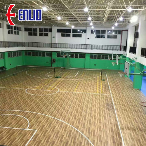 Lantai Multi-olahraga Basektball Mat Vinyl Lantai Olahraga