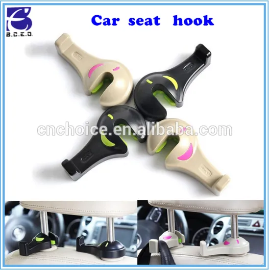 Ningbo Auto Headrest Hanger Plastic seat back Car hanger Hook