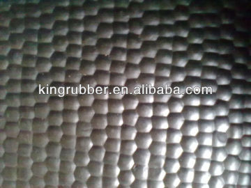 Rubber horse stable mat with handle