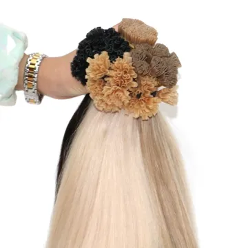 Flat/U/V/I-tip Kinky Raw Straight Hair Extension Remy Cuticle Virgin I Tip Hair Extensions Raw Human Hair
