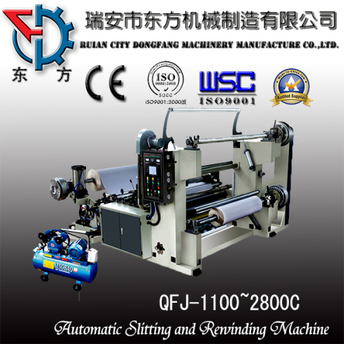 Automatic Sliiting and Rewinding Machine (QFJ-800-2800C)