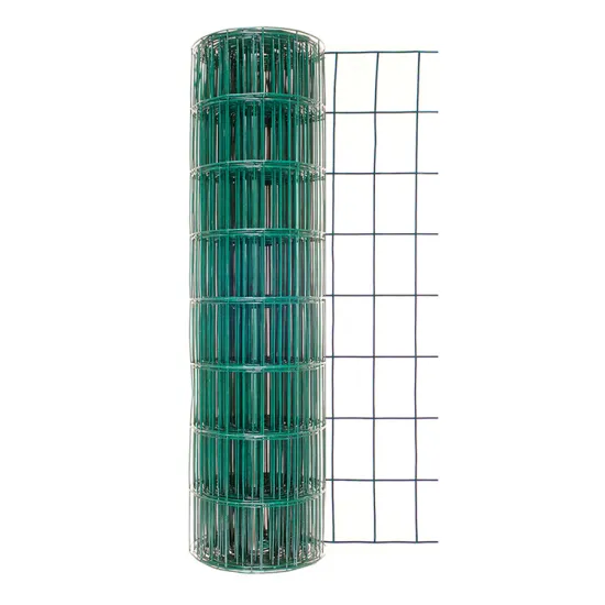 Factory Sale 8 Gauge & 10 Gauge PVC Welded Steel Wire Mesh for Fence