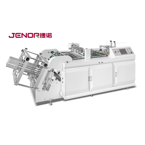 Vienos darbo stoties JNX-1200 kartoninių dėžių montavimo mašina