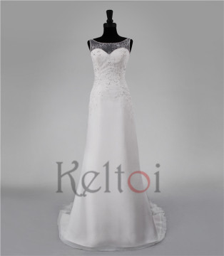 sexy fitted wedding dress see through free pattern