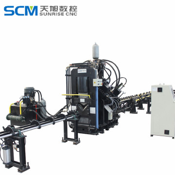 CNC PUNCHING SHEARING LINE FOR ANGLES