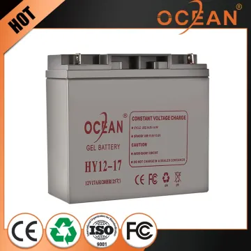 Various styles new arrival 12V 17ah stylish OPZS solar battery