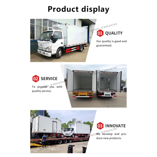 Грузовик с дизельным световым холодильником Isuzu 98 л.с.