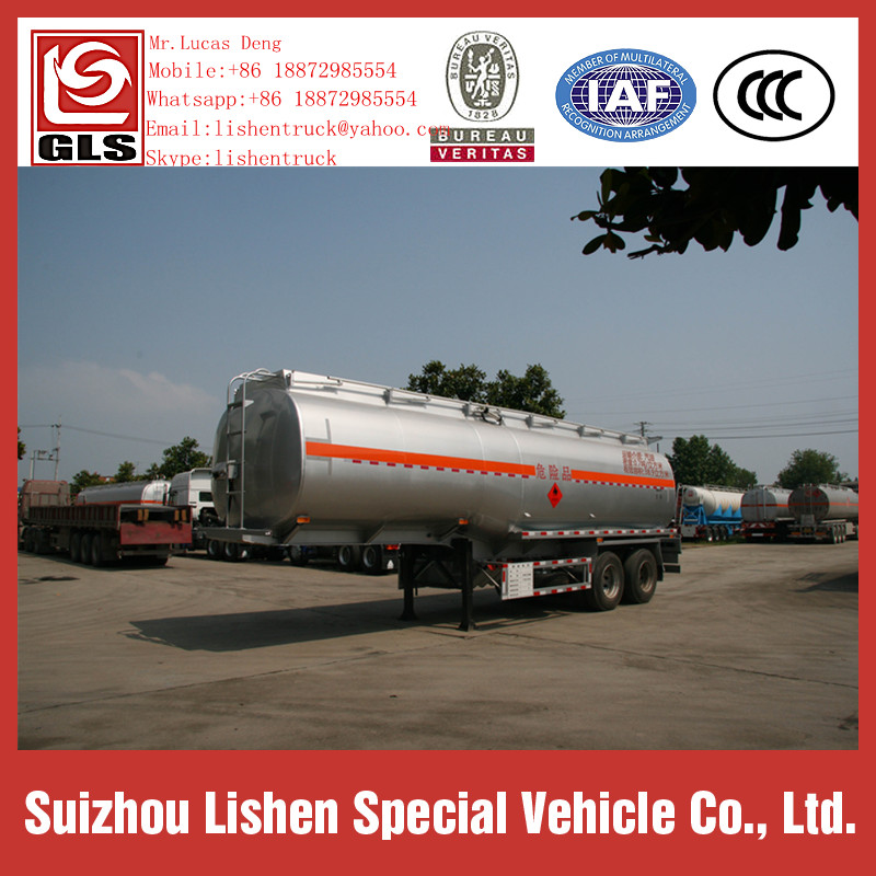 Oil Tanker Semi-trailer Fuel Tank Truck Trailer