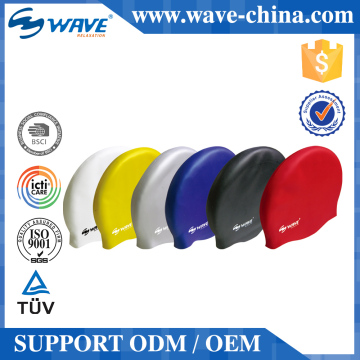 Hot Sale Premium Quality Fancy Adult Silicone Swimming Caps Long Hair