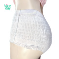 Nichey Soft feminino descartável calças menstruais