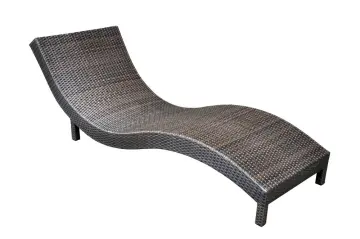 Leisure Design Outdoor Rattan Sun Lounger
