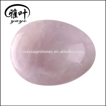 Wholesale Semi-precious Stone Amethyst Worry Stone Crystal Thumb Stone