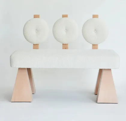 Nordic Log Wind Coffee Shop Fabric Sofa Customization