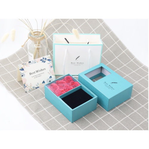 Hot-Sell Packaging Clear Window Fashion Rose Gift Box